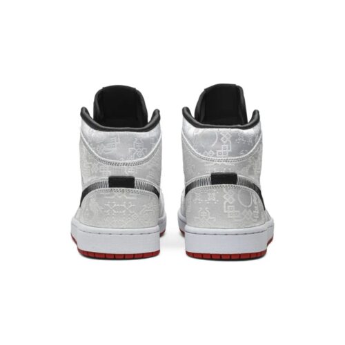 NIKE AIR JORDAN 1 MID X CLOT FEARLESS CU2804 100 - Image 5