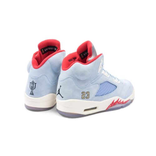 NIKE AIR JORDAN 5 RETRO X TROPHY ROOM ICE BLUE CI1899 400 - Image 4