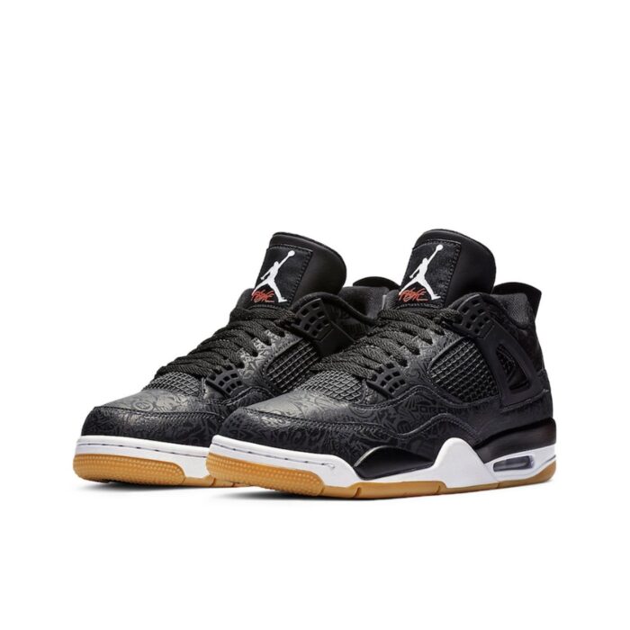 NIKE AIR JORDAN 4 RETRO GS LASER CI2970 001 - Image 4
