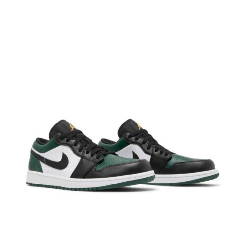 NIKE AIR JORDAN 1 LOW GREEN TOE 553558 371 - Image 5