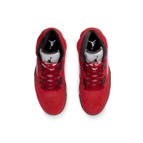 NIKE AIR JORDAN 5 RETRO RAGING BULL RED DD0587 600 - Image 4