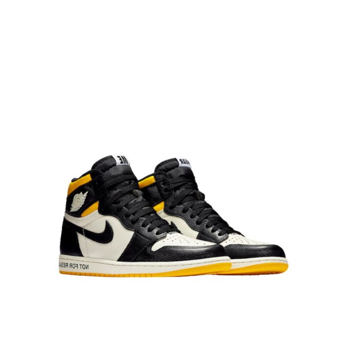 NIKE AIR JORDAN 1 RETRO HIGH NOT FOR RESALE VARSITY MAIZE 861428 107