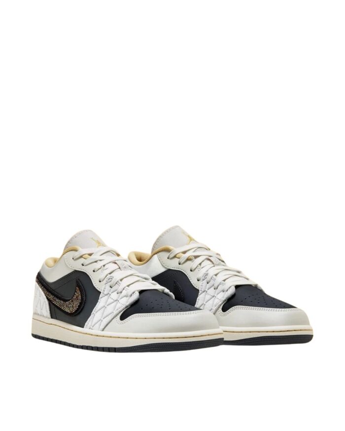 NIKE AIR JORDAN 1 LOW BEADED SWOOSH DV1762 001