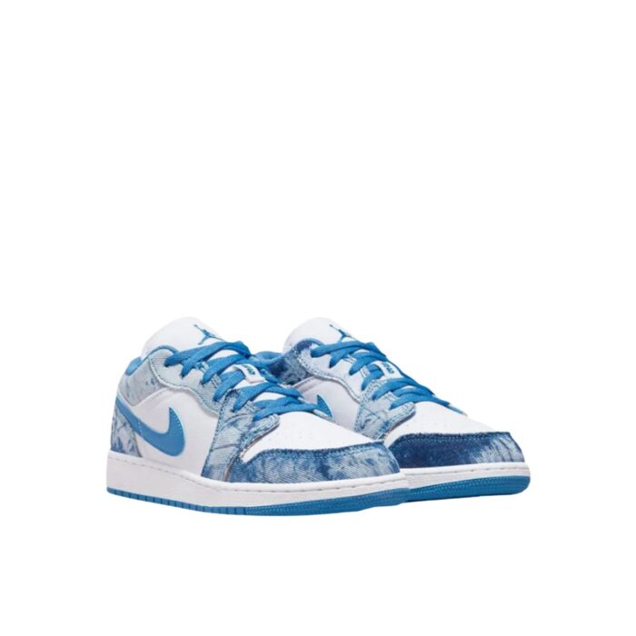 NIKE AIR JORDAN 1 LOW WASHED DENIM DM8947 100