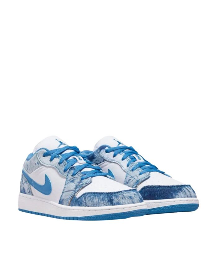 NIKE AIR JORDAN 1 LOW WASHED DENIM DM8947 100