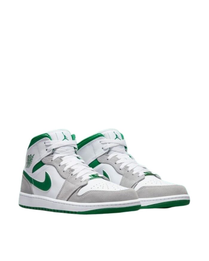 NIKE AIR JORDAN 1 MID SE GREY GREEN DC7294 103