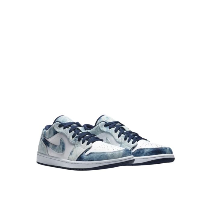 NIKE AIR JORDAN 1 LOW SE WASHED DENIM CZ8455 100
