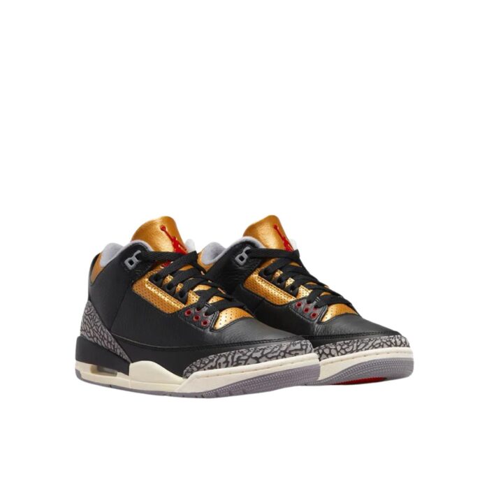 NIKE AIR JORDAN 3 BLACK GOLD CK9246 067