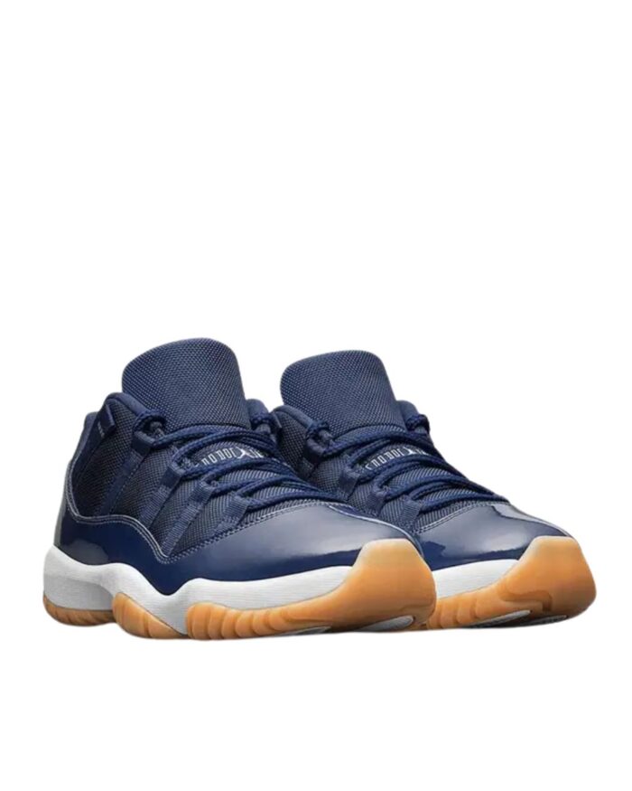 NIKE AIR JORDAN 11 RETRO LOW NAVY GUM 528895 405