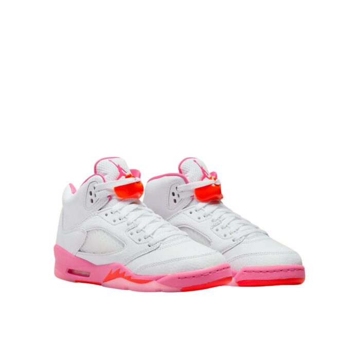 NIKE AIR JORDAN 5 RETRO PINKSICLE SAFETY ORANGE 440892 168