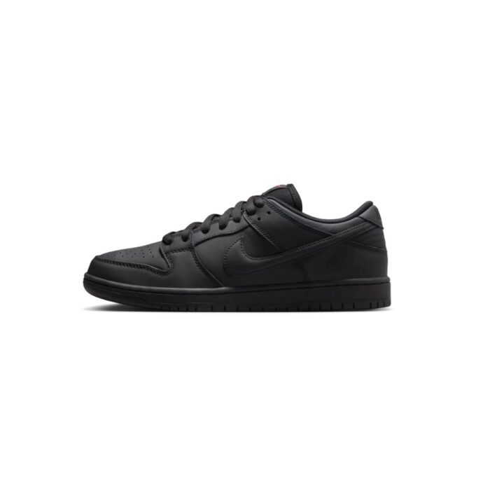 NIKE SB DUNK LOW PRO ISO TRIPLE BLACK FJ1674 001 - Image 2