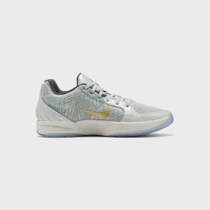 NIKE JA MORANT 2 CHRISTMAS LIGHT SILVER AND IRON GREY FV6070 002 - Image 2