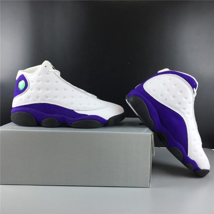 NIKE AIR JORDAN 13 RETRO LAKERS 414571 105 - Image 3