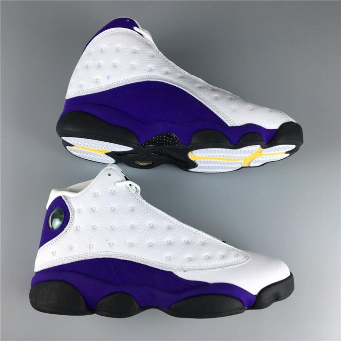 NIKE AIR JORDAN 13 RETRO LAKERS 414571 105 - Image 6