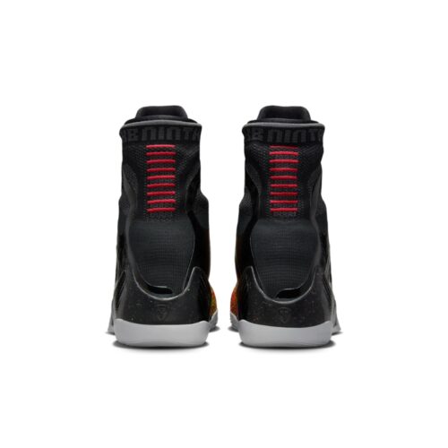 NIKE KOBE 9 PROTRO ELITE MASTERPIECE BLACK METALLIC SILVER BRIGHT CRIMSON VOLT FZ7335 001 - Image 4