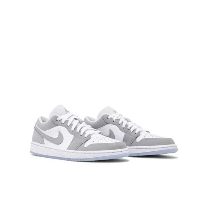 NIKE AIR JORDAN 1 LOW WOLF GREY DC0774 105 - Image 4