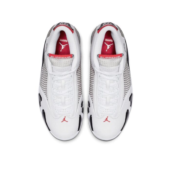 NIKE AIR JORDAN 14 RETRO X SUPREME WHITE BV7630 106 - Image 6