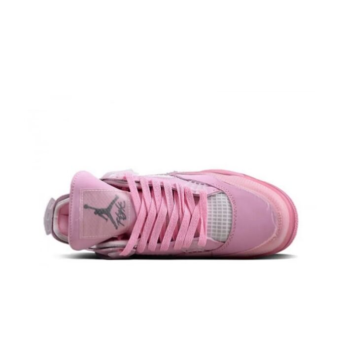NIKE AIR JORDAN 4 X OFF WHITE SAIL PINK  - Image 4