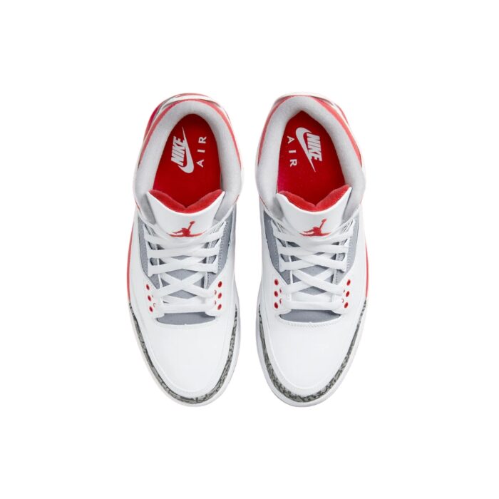 NIKE AIR JORDAN 3 RETRO FIRE RED DN3707 160 - Image 5