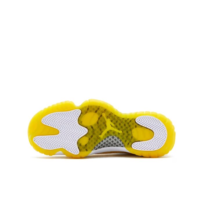 NIKE AIR JORDAN 11 RETRO LOW YELLOW SNAKESKIN AH7860 107 - Image 6