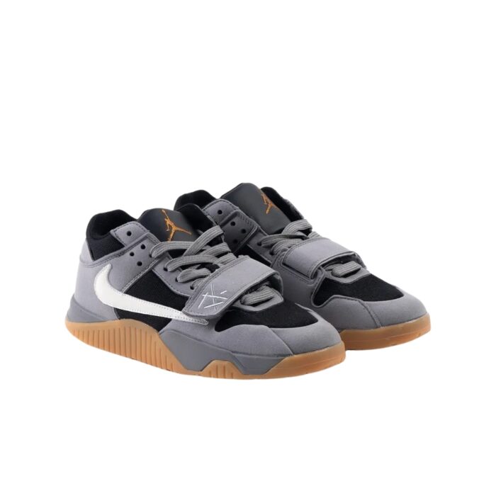 NIKE JORDAN JUMPMAN JACK X TRAVIS SCOTT GREY BLACK GUM - Image 4