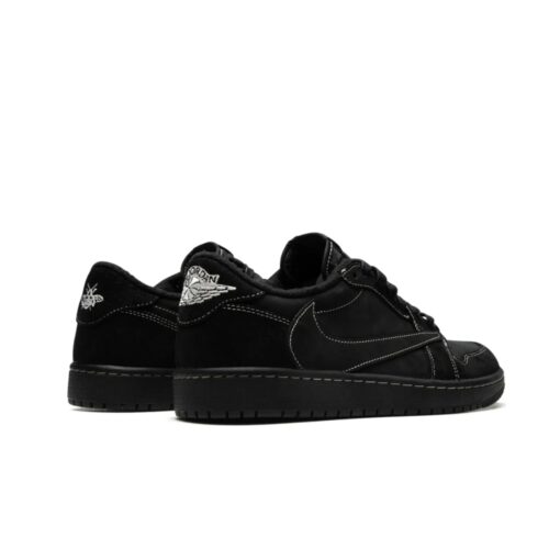 NIKE AIR JORDAN 1 LOW OG X TRAVIS SCOTT BLACK PHANTOM DM7866 001 - Image 5