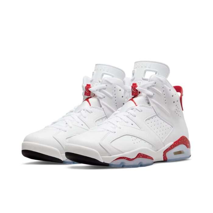 NIKE AIR JORDAN 6 RETRO RED OREO CT8529 162 - Image 4
