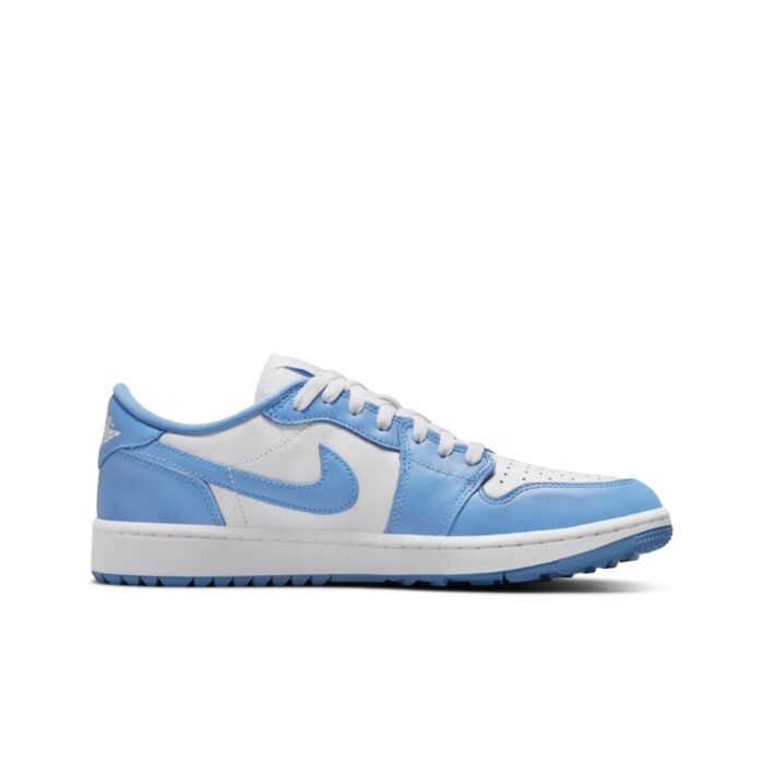 NIKE AIR JORDAN 1 LOW G WHITE AND UNIVERSITY BLUE DD9315 100 - Image 2