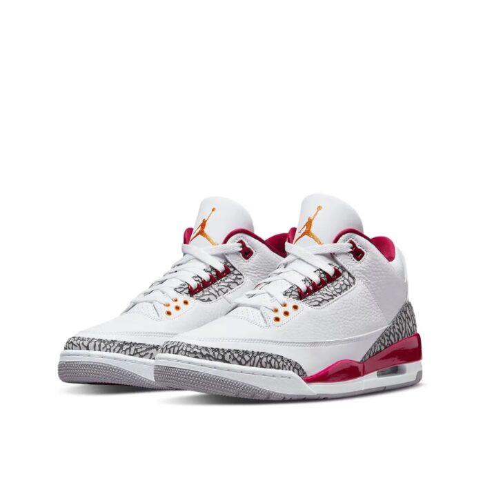 NIKE AIR JORDAN 3 RETRO CARDINAL RED CT8532 126 - Image 4