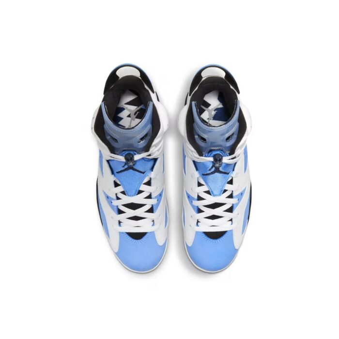 NIKE JORDAN 6 RETRO UNIVERSITY BLUE CT8529 410 - Image 4