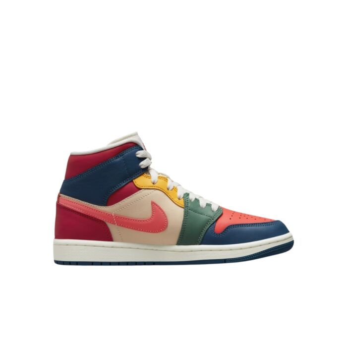 NIKE AIR JORDAN 1 MID SE MULTI COLOR DN3738 400 - Image 2