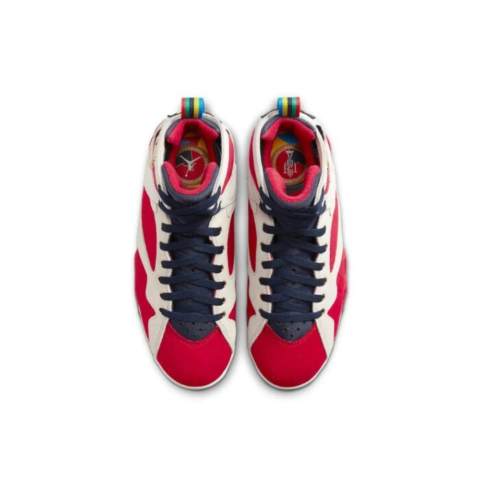 NIKE AIR JORDAN 7 X TROPHY ROOM TRUE RED AND OBSIDIAN DM1195 474 - Image 4