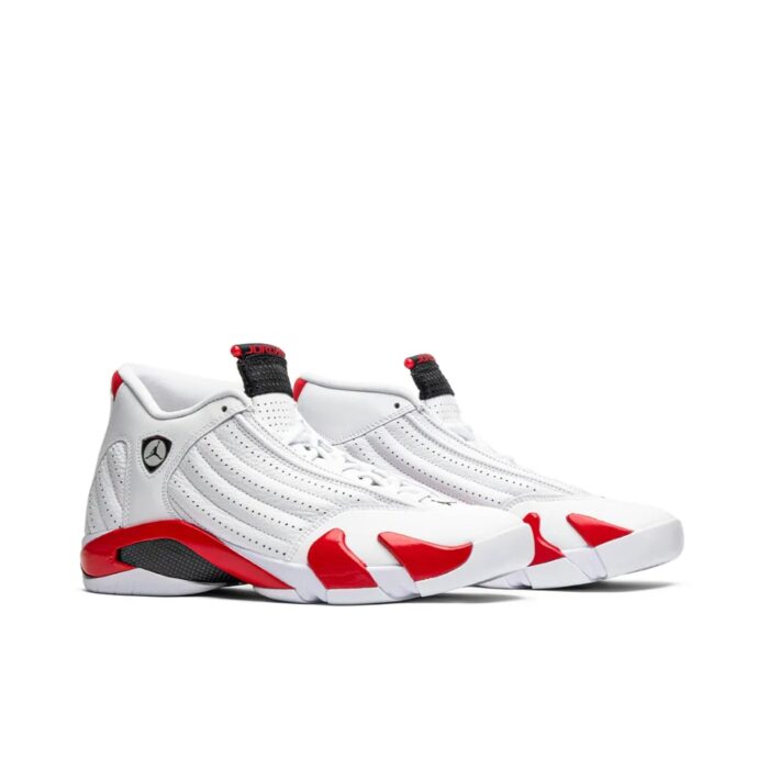 NIKE AIR JORDAN 14 RETRO CANDY CANE 487471 100 - Image 4