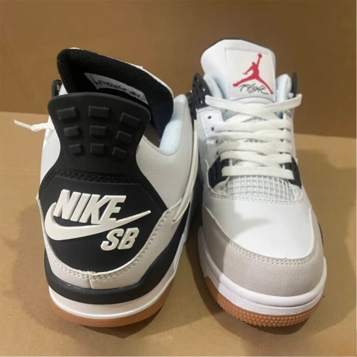 NIKE AIR JORDAN 4 X SB MILITARY BLACK - Image 4