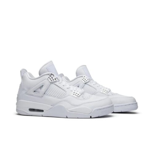 NIKE AIR JORDAN 4 RETRO PURE MONEY 308497 100 - Image 4
