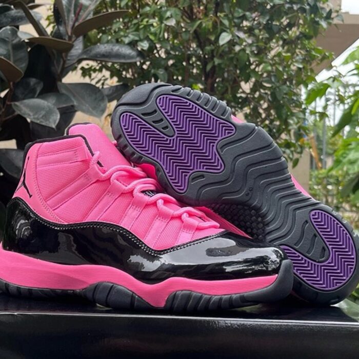 NIKE AIR JORDAN 11 BLACK PINK - Image 6