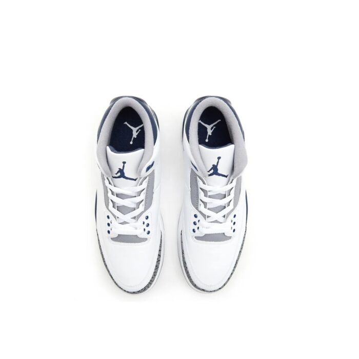 NIKE AIR JORDAN 3 RETRO MIDNIGHT NAVY CT8532 140 - Image 4