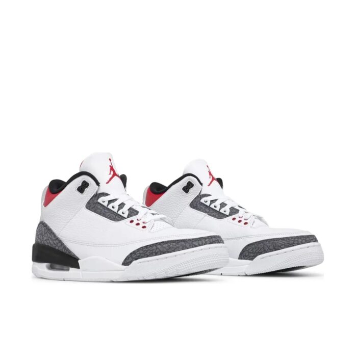 NIKE AIR JORDAN 3 RETRO DENIM SE FIRE RED CZ6431 100 - Image 4