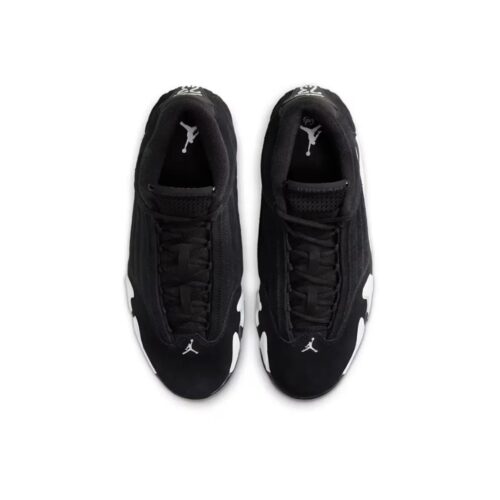 NIKE AIR JORDAN 14 RETRO BLACK WHITE 487471 016 - Image 5