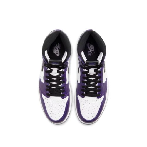 NIKE AIR JORDAN 1 RETRO HIGH OG COURT PURPLE 555088 501 - Image 4