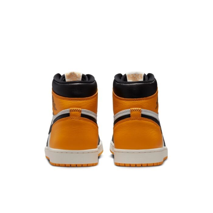 NIKE AIR JORDAN 1 RETRO HIGH OG TAXI YELLOW TOE 555088 711 - Image 5