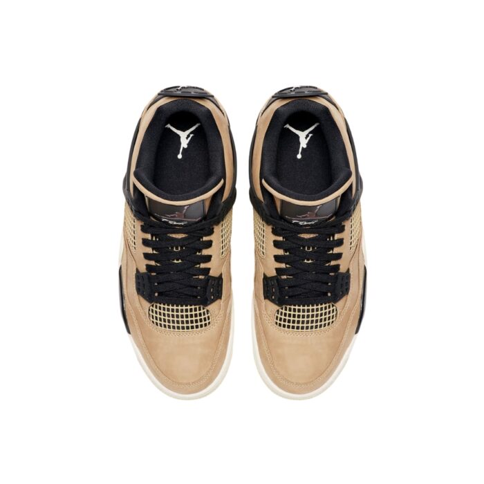 NIKE AIR JORDAN 4 RETRO MUSHROOM AQ9129 200 - Image 4