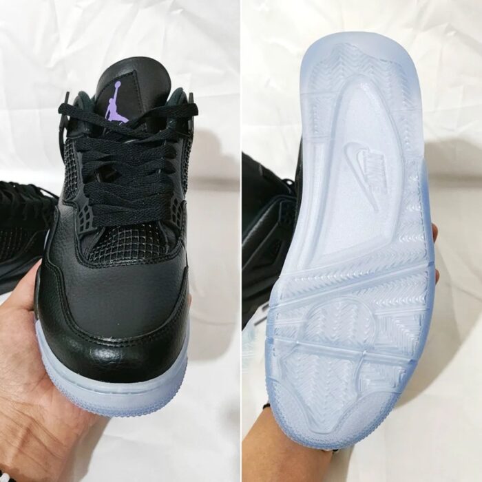 NIKE AIR JORDAN 4 SPACE JAM BLUE BLACK - Image 5