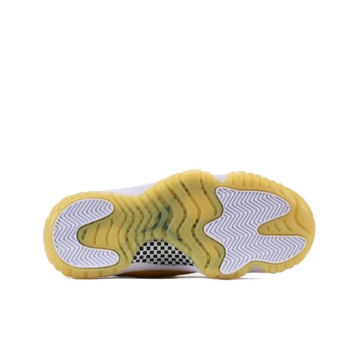 NIKE AIR JORDAN 11 WHITE YELLOW - Image 5