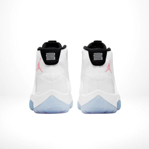 Rear view of the Air Jordan 11