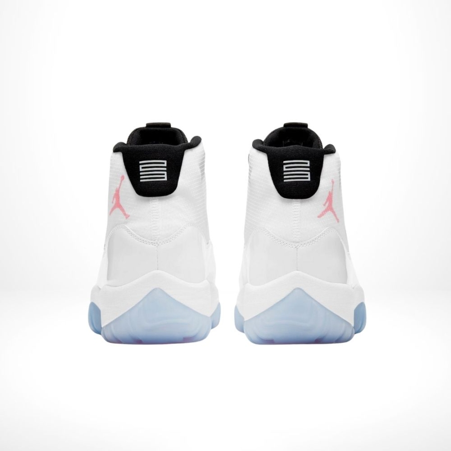Rear view of the Air Jordan 11