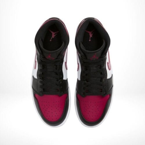 Top-down view of the Air Jordan 1