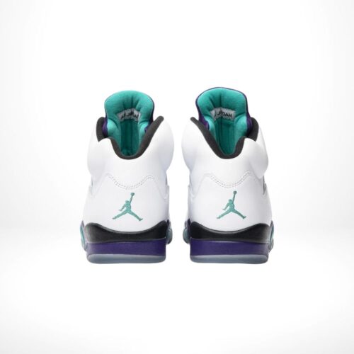Rear view of the Air Jordan 5