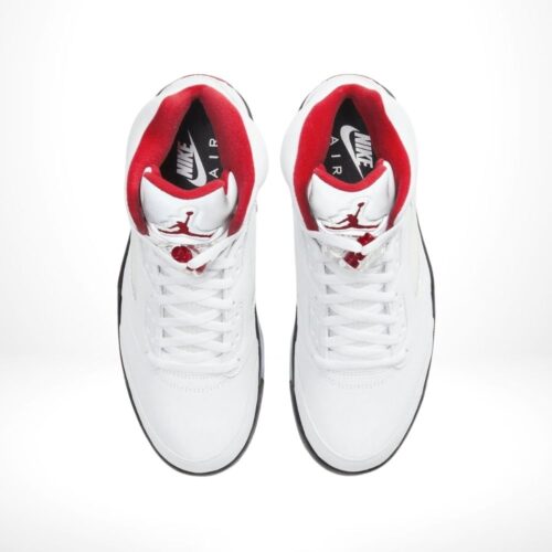 Top-down view of the Air Jordan 5