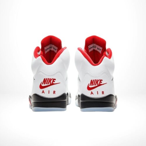 Rear view of the Air Jordan 5